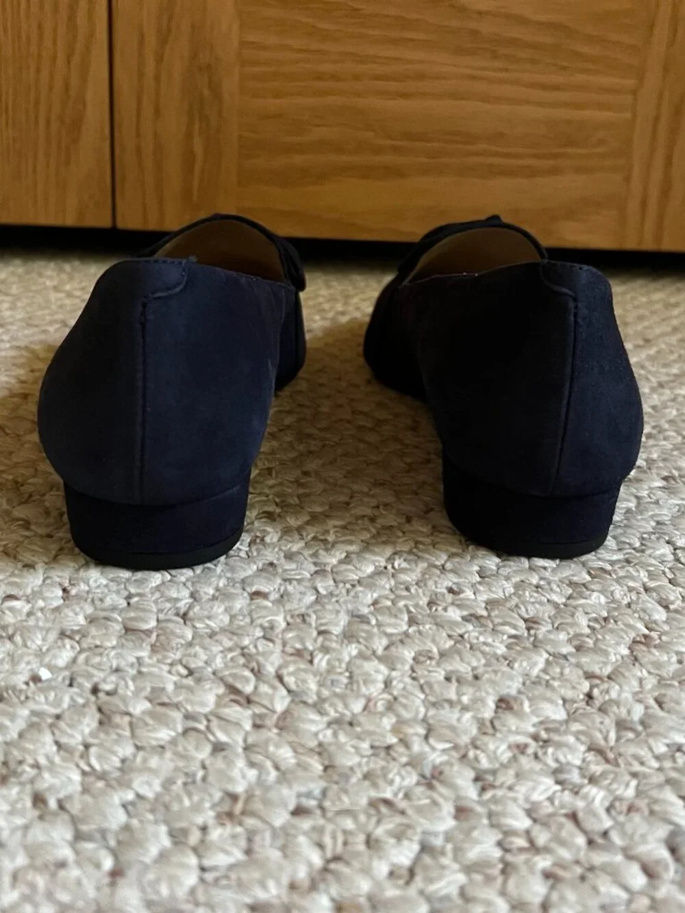 TALBOTS - Jane Tie Strap Suede Loafer -- NEW, with Box